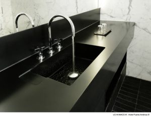 Black Corian basin