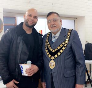 ivan antalika and crawley mayor