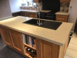 quartz overlay worktops