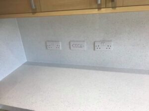 quartz overlay worktop